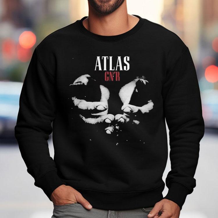 Guns N Roses Atlas Hands Shirt Guns N Roses Atlas Hands Shirt