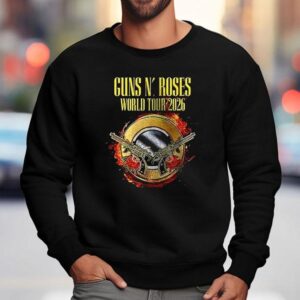Guns N Roses World Tour Latin America Schedule Dates Sweatshirt