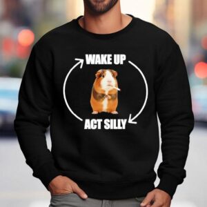 Hamter Wake Up Act Silly Cycle Sweatshirt