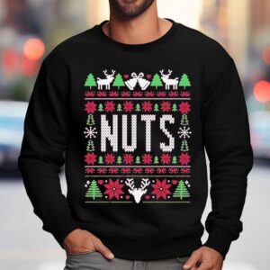 Happiest Season Sloane Nuts Ugly Christmas Sweatshirt