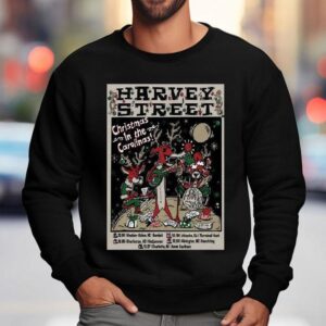 Harvey Street Tour Christmas In The Carolinas Sweatshirt