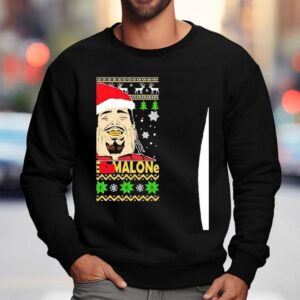 Home Alone X Post Malone Christmas Ugly Sweatshirt