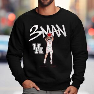 Houston Basketball Emanuel Sharp 3man Shirt 3 Houston Basketball Emanuel Sharp Man Sweatshirt