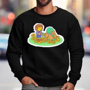 Human And Tonberry Character Graphic Shirt 3 Human And Tonberry Character Graphic Sweatshirt