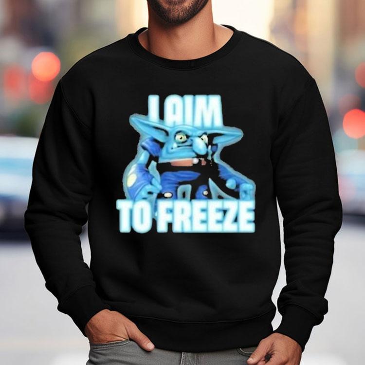 I Aim To Freeze Chill Bill Skylanders Shirt I Aim To Freeze Chill Bill Skylanders Shirt