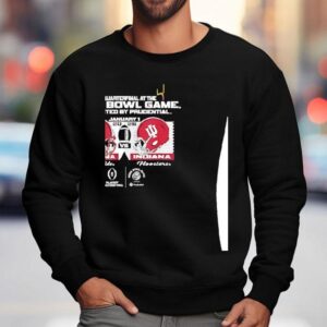 Indiana Hoosiers And Alabama Crimson Tide Cfp Rose Bowl Presented By Prudential Sweatshirt