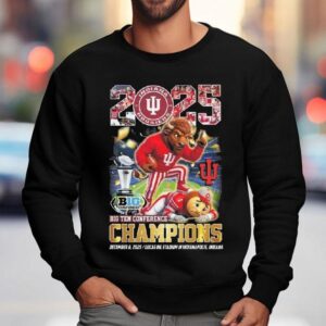 Indiana Hoosiers Beat Ohio State Big Ten Conference Champions Masco Sweatshirt
