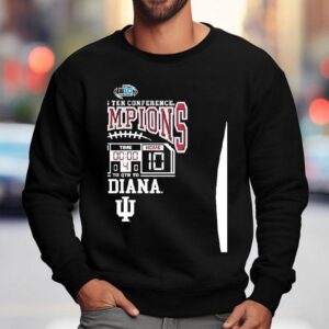 Indiana Hoosiers Score Big Ten Conference Champions 2025 Shirt 3 Indiana Hoosiers Score Big Ten Conference Champions Sweatshirt
