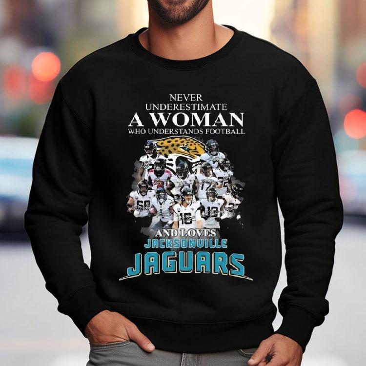 Jacksonville Jaguars Never Underestimate A Woman Who Understands Football And Loves Jacksonville Jaguars Signatures 2023 Shirt Jacksonville Jaguars Never Underestimate A Woman Who Understands Football And Loves Jacksonville Jaguars Signatures 2023 Shirt