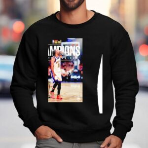 Jalen Brunson New York Knicks Nba Cup Champions Sweatshirt