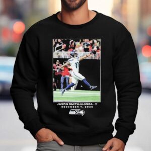 Jaxon Smith Njigba December Seattle Seahawks Nfl Flash Features Week Sweatshirt
