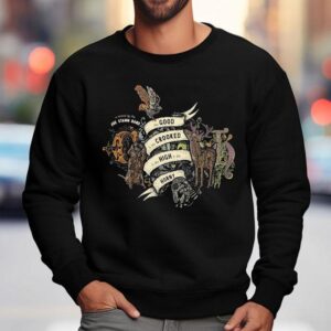 Joe Stamm Band Good And Crooked High Horny Animals Sweatshirt