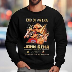 John Cena S Farewell Tour Match In Washington Dc December Signature Sweatshirt