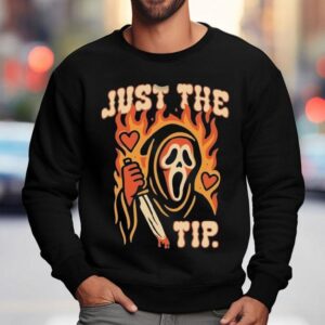 Just The Tip Ghostface Knife Sweatshirt