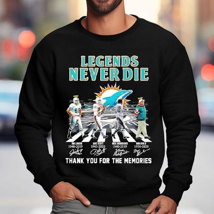 Legends Never Die Miami Dolphins Jim Langer Jake Scott Nick Buoniconti Don Shula Signatures Shirt Legends Never Die Miami Dolphins Jim Langer Jake Scott Nick Buoniconti Don Shula Signatures Shirt
