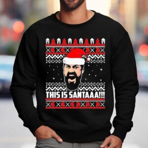 Leonidas This Is Santa Christmas Ugly Sweatshirt