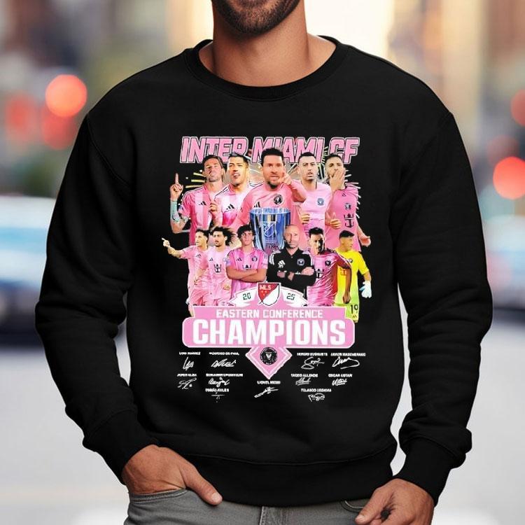 Lionel Mess Superstar Inter Miami Cf Eastern Conference Champions Shirt Lionel Mess Superstar Inter Miami Cf Eastern Conference Champions Shirt