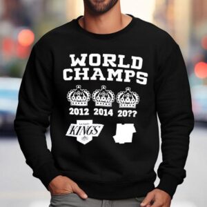 Los Angeles Kings Nhl World Champs Undefeated Sweatshirt