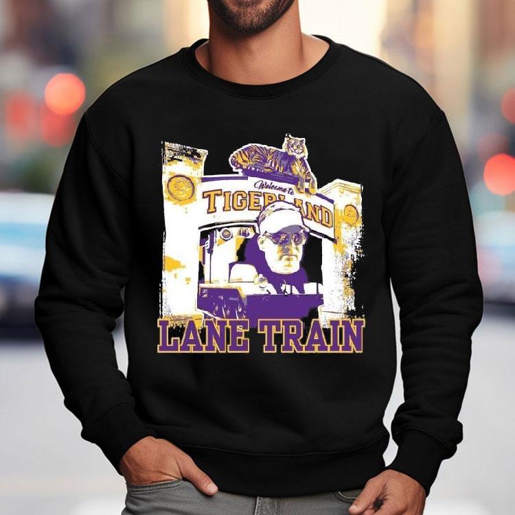 Lsu Tigers Lane Train Tigerland Shirt Lsu Tigers Lane Train Tigerland Shirt