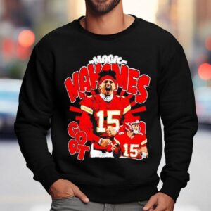 Magic Patrick Mahomes Goat Kansas City Chiefs Quarterback Sweatshirt