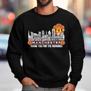Manchester United Thank You For The Memories Skyline Names Sweatshirt