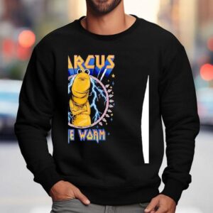 Marcus The Worm Heavy Rock Worm Meme Sweatshirt
