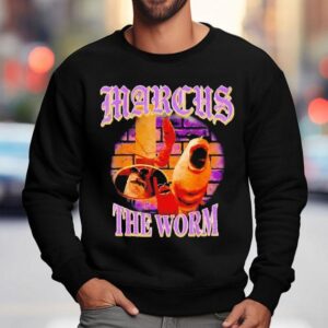 Marcus The Worm Meme Funny Internet Humor Sweatshirt