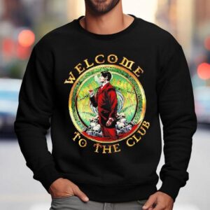 Michael Copper Welcome To The Club Graphic Sweatshirt