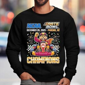 Minnesota Golden Gophers Rate Bowl Champions Mario Kart Goldy Gopher Racing Chase Field Phoenix Arizona December 26 2025 Mascot Shirt 3 Minnesota Golden Gophers Rate Bowl Champions Mario Kart Goldy Gopher Racing Chase Field Phoenix Arizona December Masco Sweatshirt