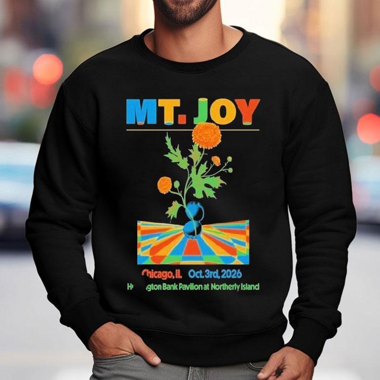 Mt. Joy Huntington Bank Pavilion At Northerly Island Chicago Il Oct 3 2026 Tour Shirt Mt. Joy Huntington Bank Pavilion At Northerly Island Chicago Il Oct 3 2026 Tour Shirt