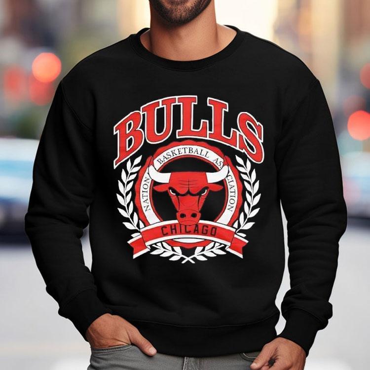 Naional Basketball Association Chicago Bulls Crest Logo Shirt Naional Basketball Association Chicago Bulls Crest Logo Shirt