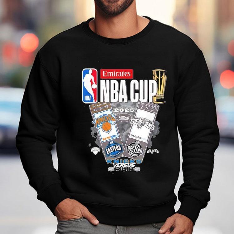 Nba Emirates Cup 2025 Finals Knicks Vs Spurs Shirt Nba Emirates Cup 2025 Finals Knicks Vs Spurs Shirt
