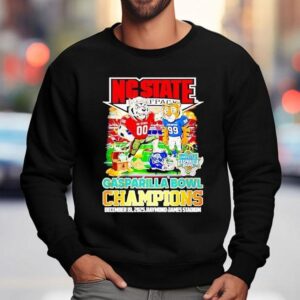 Nc State Wolfpack Gasparilla Bowl Champions Masco Sweatshirt