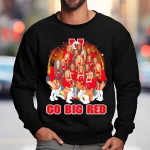Nebraska Huskers Women S Volleyball Go Big Red All Team Sweatshirt