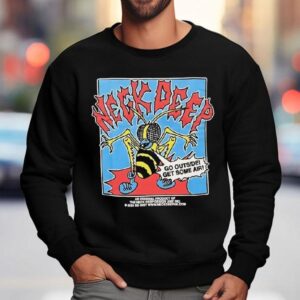 Neck Deep Go Outside Get Some Air Graphic Sweatshirt