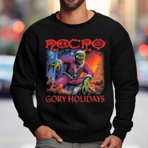 Necro Grinch Gory Holidays Sweatshirt