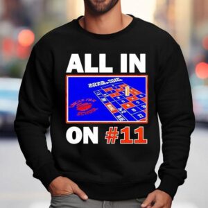 New York Knicks Cup Champions All In On Sweatshirt