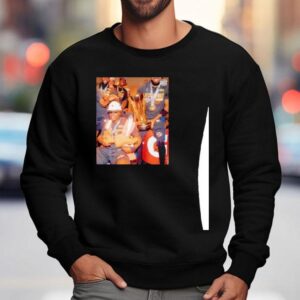 New York Knicks Locker Room Celebrating Sweatshirt