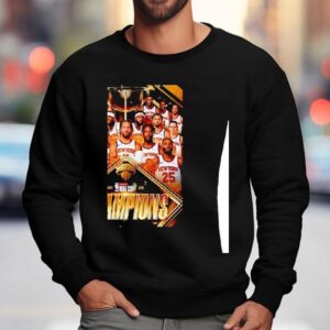 New York Knicks Team Emirates Nba Cup Champions Sweatshirt
