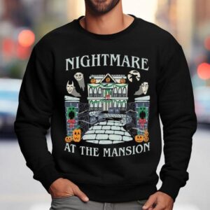 Nightmare At The Mansion Before Christmas Haunted Mansion Disney Parks Shirt 3 Nightmare At The Mansion Before Christmas Haunted Mansion Disney Parks Sweatshirt