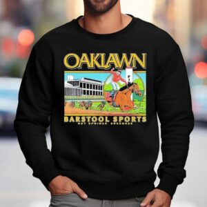 Oaklawn X Barstool Sports Hot Springs Arkansas Photo Sweatshirt