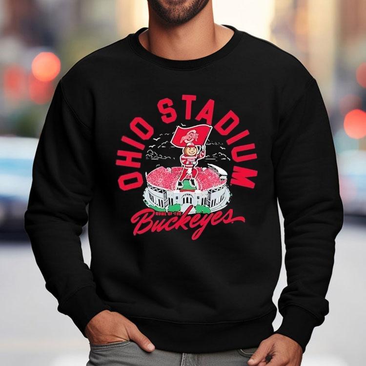 Ohio State Buckeyes Mascot In Stadium Shirt Ohio State Buckeyes Mascot In Stadium Shirt