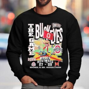 Ohio State Buckeyes Stomp Michigan Wolverines The Game Order Rest Red November Stadium Masco Sweatshirt