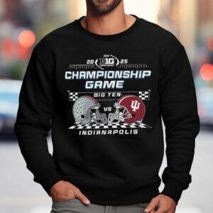Ohio State Buckeyes Vs Indiana Hoosiers Big Ten Football Championship Speedway Helme Sweatshirt
