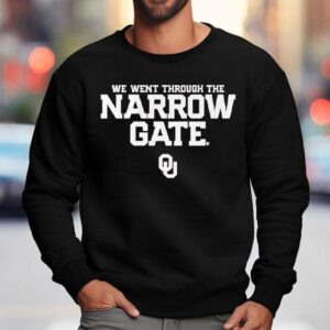 Oklahoma Football The Narrow Gate Logo Shirt 3 Oklahoma Football The Narrow Gate Logo Sweatshirt