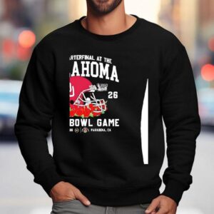 Oklahoma Sooners Rose Bowl Game Cfp Quarterfinal At The Pasadena La Sweatshirt