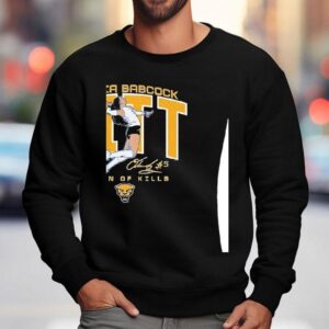 Olivia Babcock Queen Of Kills Pittsburgh Panthers Volleyball Signature Shirt 3 Olivia Babcock Queen Of Kills Pittsburgh Panthers Volleyball Signature Sweatshirt