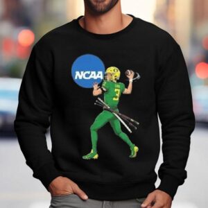 One Piece X Oregon Ducks Roronoa Zoro Ncaa College Football Playoff Bowl Season Sweatshirt