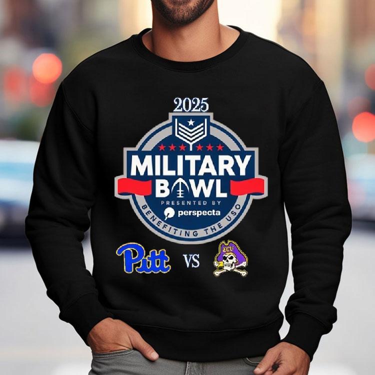 Pittsburgh Panthers Vs East Carolina Pirates Football Military Bowl 2025 Shirt Pittsburgh Panthers Vs East Carolina Pirates Football Military Bowl 2025 Shirt