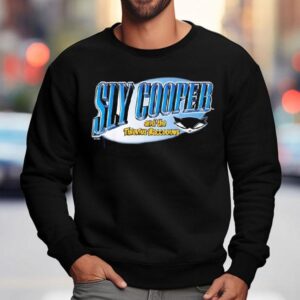 Playstation Sly Cooper And The Thievius Raccoonus Sly Mask Sweatshirt